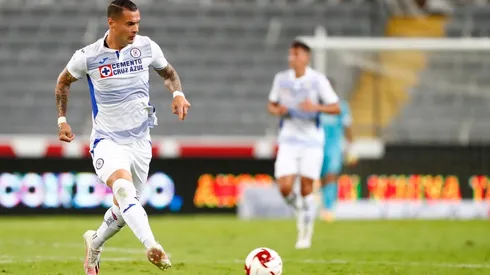 Milton Caraglio en el último partido ante el Atlas