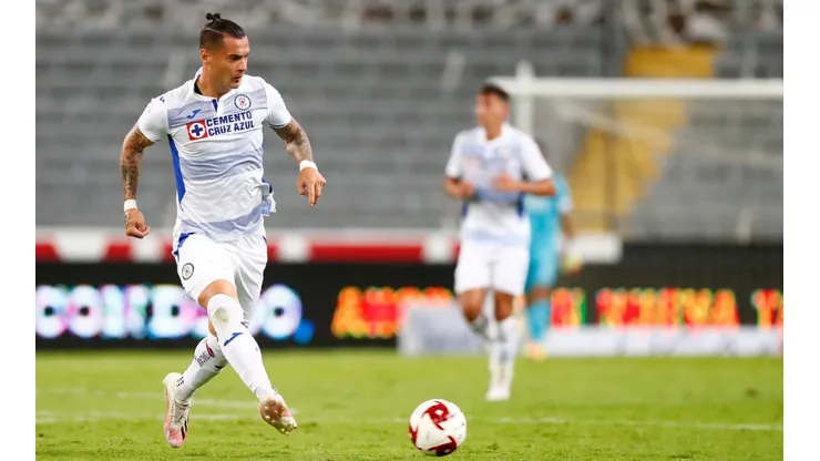 Milton Caraglio en el último partido ante el Atlas