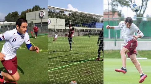 Pablo Aguilar volvió a entrenar al parejo.