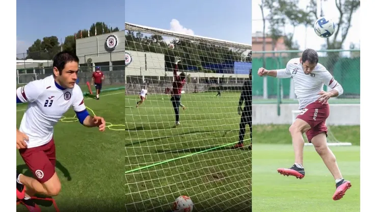 Pablo Aguilar volvió a entrenar al parejo.