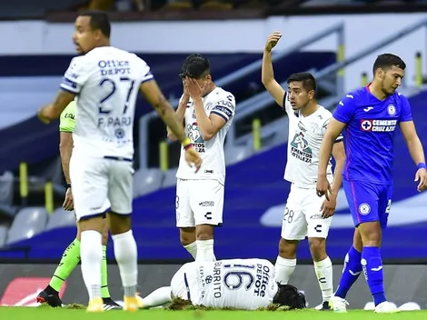 El mensaje de apoyo de Cruz Azul al Burrito Hernández tras su dura lesión