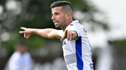 Ceppelini en un partido con la sub-20