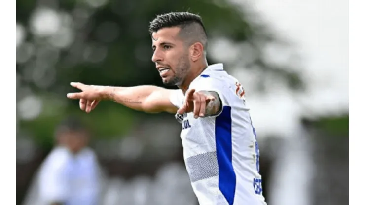 Ceppelini en un partido con la sub-20