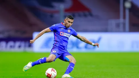 Orbelín Pineda en el partido ante el Necaxa