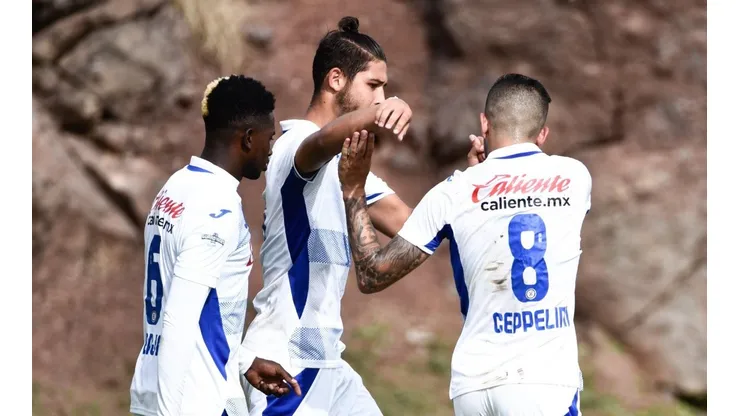 Borja y Ceppelini con la sub-20