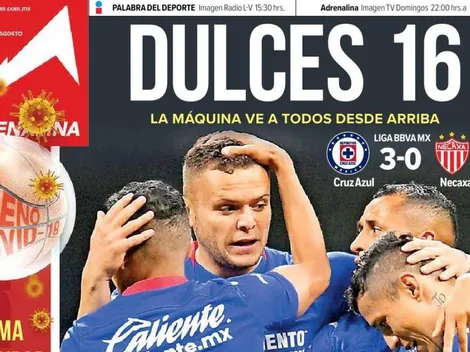 Cruz Azul copa las portadas de la prensa mexicana