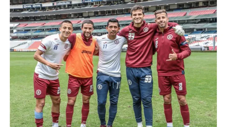 Cruz Azul entrenó este miércoles en las instalaciones del Estadio Azteca