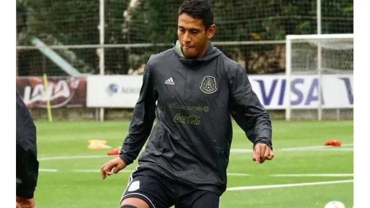 Luis Romo en el Tri en la fecha FIFA de noviembre.