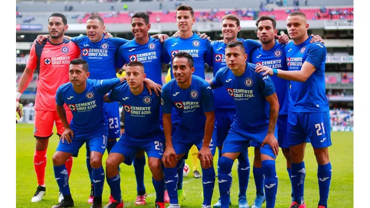 Jugadores de Cruz Azul en el Clausura 2020.