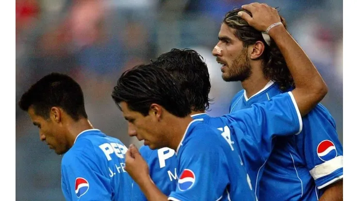 Sebastián Abreu en su etapa con Cruz Azul