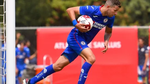 Pablo Ceppelini anotó el único gol de Cruz Azul Sub-20 ante San Luis.