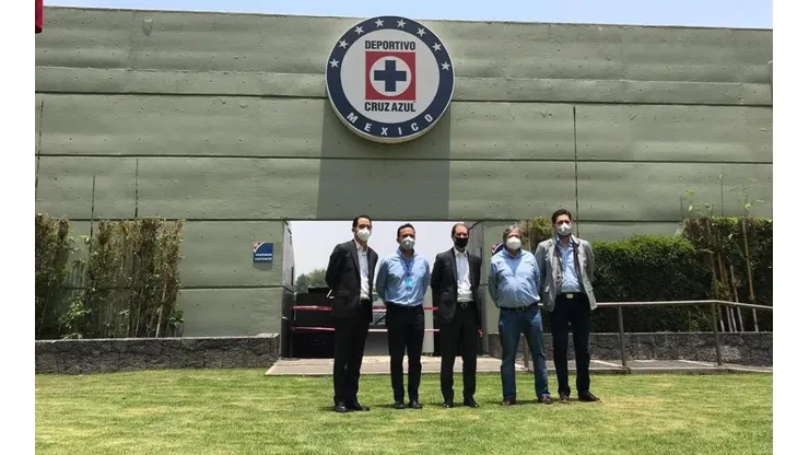 La nueva directiva de Cruz Azul.