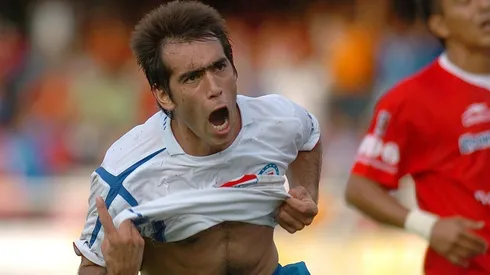 Cesar Delgado en Cruz Azul en 2007.