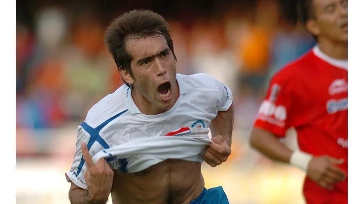 Cesar Delgado en Cruz Azul en 2007.