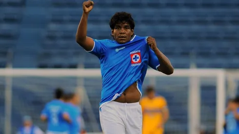 Melvin Brown en su etapa con Cruz Azul