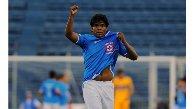 Melvin Brown en su etapa con Cruz Azul