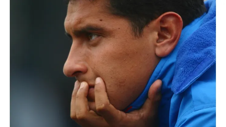 Norberto Ángeles en Cruz Azul en 2003.