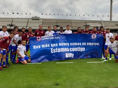 ¿Y la manta para Billy Álvarez del plantel de Cruz Azul?
