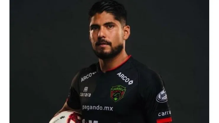 Martín Galván en su presentación con Juárez
