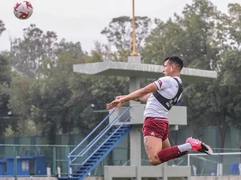 Yotún hace un CR7 en el entrenamiento de Cruz Azul