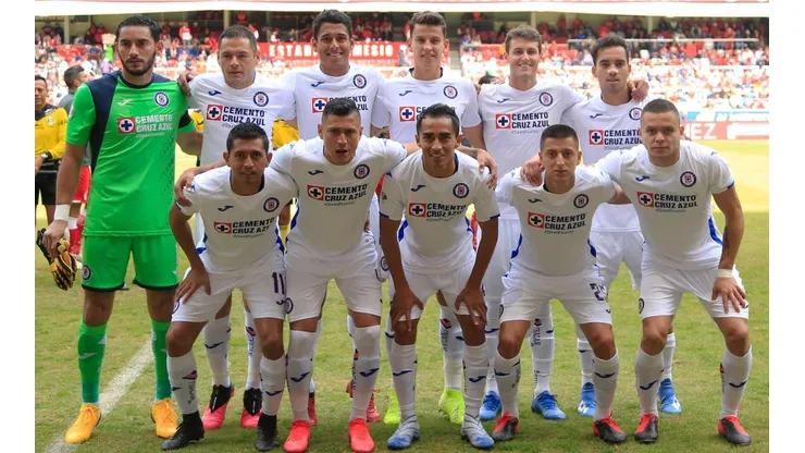 El once confirmado de Cruz Azul para enfrentar a Querétaro