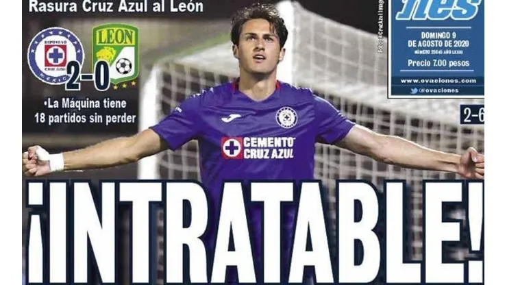 Las portadas de prensa reseñaron el triunfo de Cruz Azul