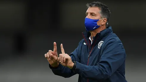 Siboldi: "Estoy tranquilo con el desempeño de este Cruz Azul"