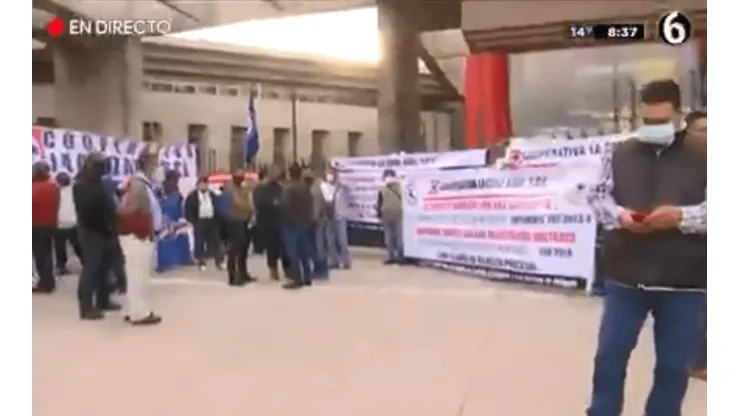 Así estuvo la sede del Poder Judicial.