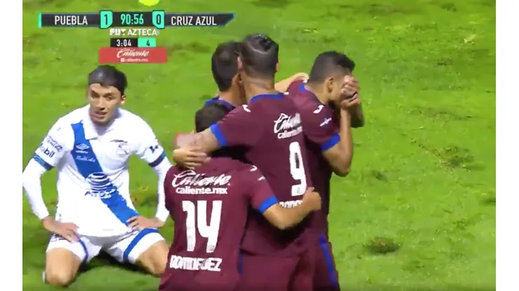 VIDEO: Golazo de Orbelín y Cruz Azul consigue el empate ante Puebla