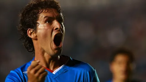 Cristian Riveros en su etapa con Cruz Azul