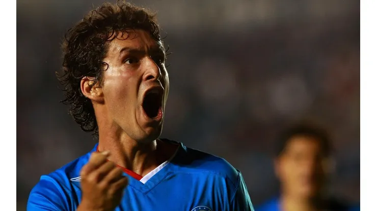Cristian Riveros en su etapa con Cruz Azul
