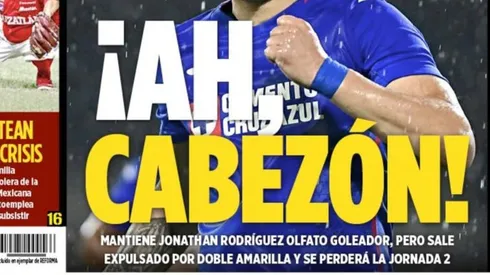 Jonathan Rodríguez se llevó los titulares por su gol y expulsión