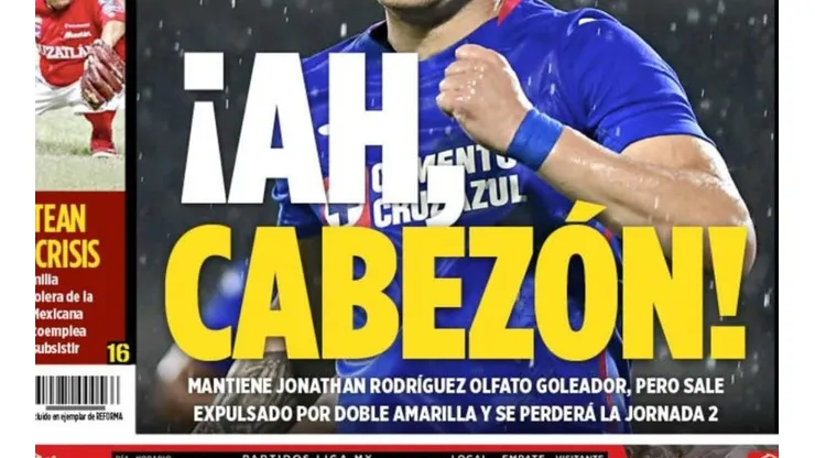 Jonathan Rodríguez se llevó los titulares por su gol y expulsión