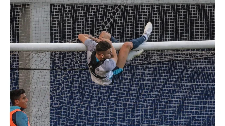 Cabecita en un entrenamiento