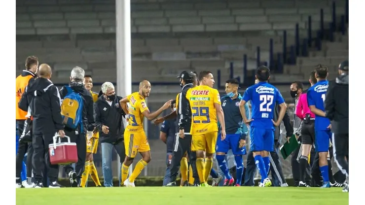 No habrá castigos por la bronca entre Tigres y Cruz Azul