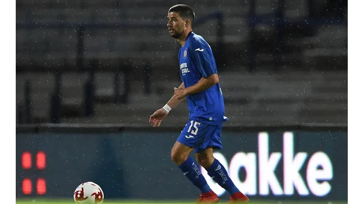Ignacio Rivero en su debut con Cruz Azul en la Copa por México
