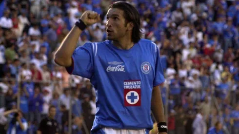 Kikin Fonseca en su etapa con Cruz Azul