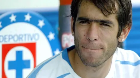 El Chelito en su estancia con Cruz Azul