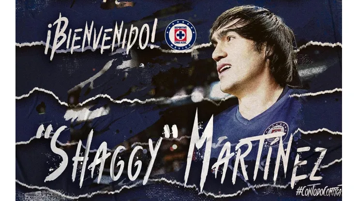 Oficial: Shaggy Martínez es el segundo refuerzo de Cruz Azul