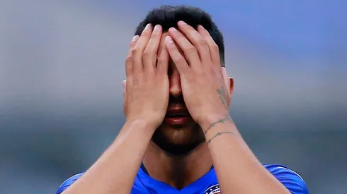 Passerini en el duelo ante el Portmore United en el Concachampions