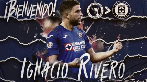 Ignacio Rivero elige su dorsal para el Apertura 2020 con Cruz Azul