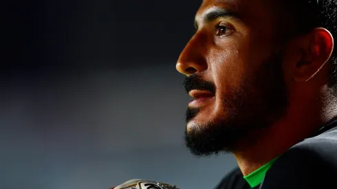 Guillermo Allison en el duelo de Concachampions entre Cruz Azul vs. Portmore UNited