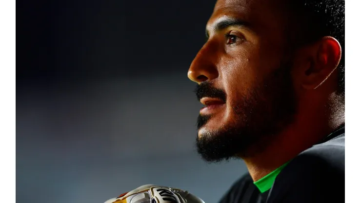 Guillermo Allison en el duelo de Concachampions entre Cruz Azul vs. Portmore UNited