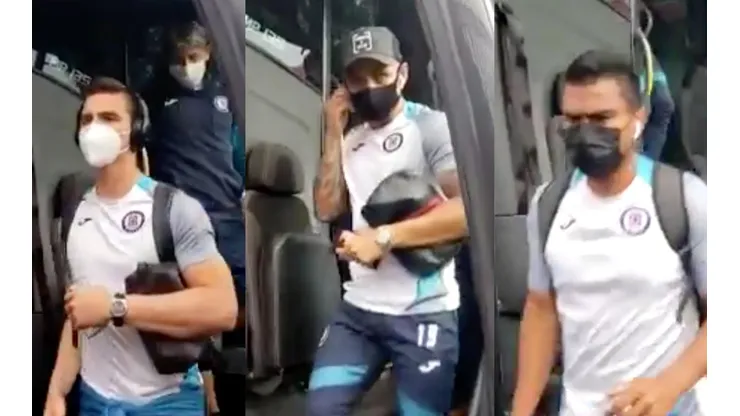 Los protocolos sanitarios que siguió Cruz Azul para llegar al estadio