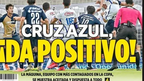 La portada del día de hoy del diario Cancha