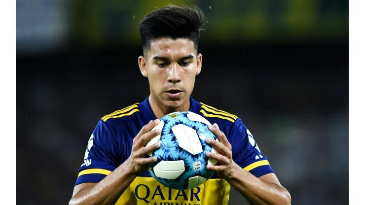 Pol Fernández en un partido ante Racing de Avellaneda
