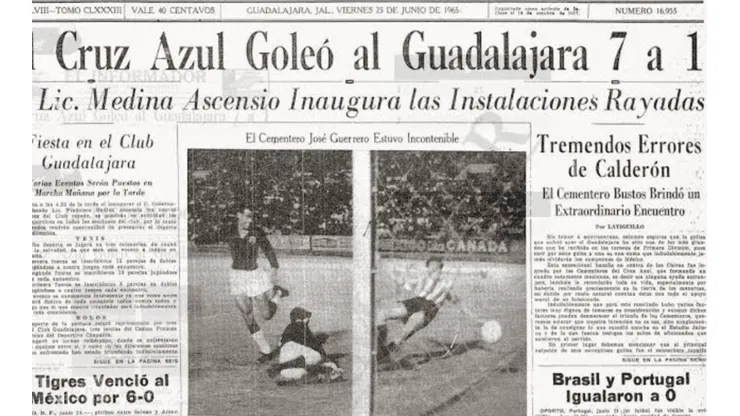 Diario de la época que reflejó el resultado