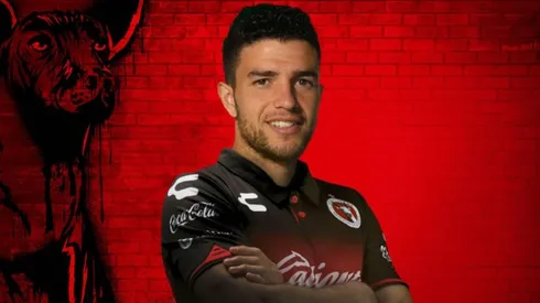 José Ignacio Rivero en su presentación con Xolos