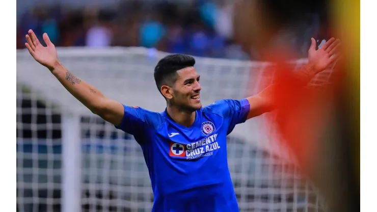 Lucas Passerini ante el Portmore United en la Concachampions