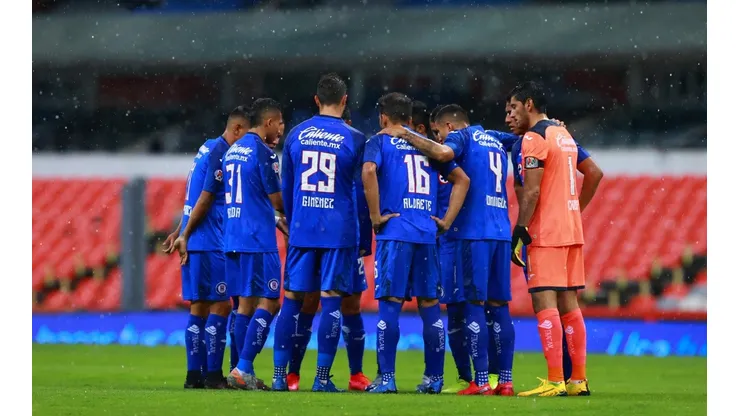 Plantilla de Cruz Azul en el partido ante el América en el Clausura 2020